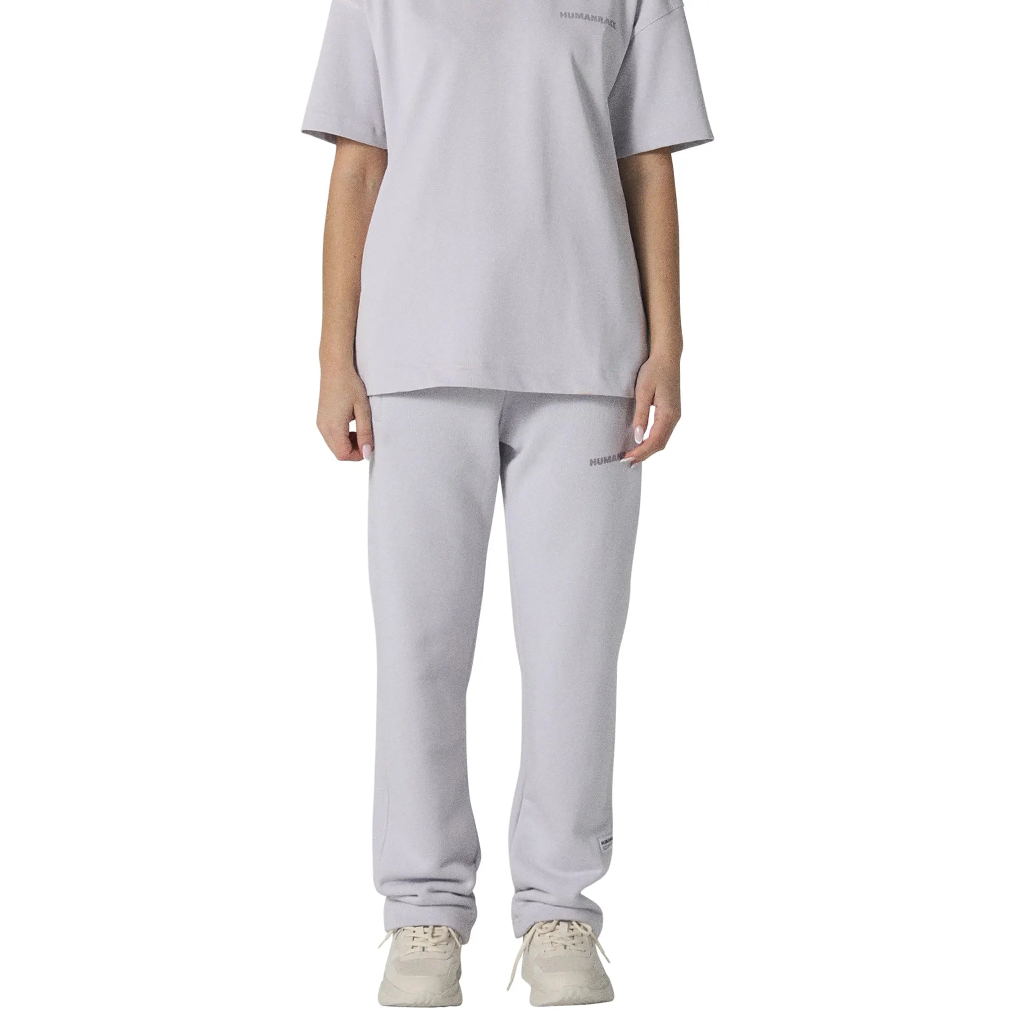 Front view of Human Race Mars Straight Leg Orchid Purple Sweatpants